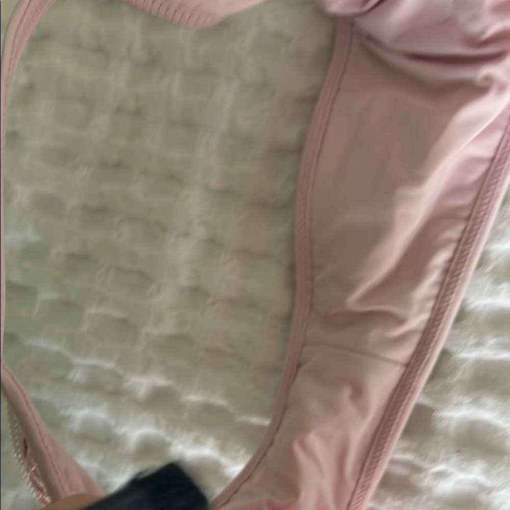 Pink Eyelet Bikini Bottom - Picture 4 of 4